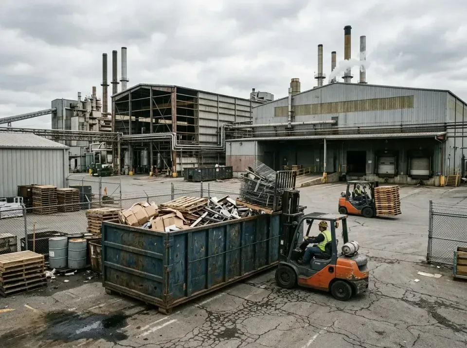 industrial-factory-scrap-conta-003 — frequently asked questions, Cheap Roll-off Dumpster Rentals in New Franklin, OH